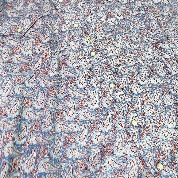 Panhandle Shirt Mens 2XL Multicolor Western Paisley Long Sleeve Button Up - Picture 2 of 11